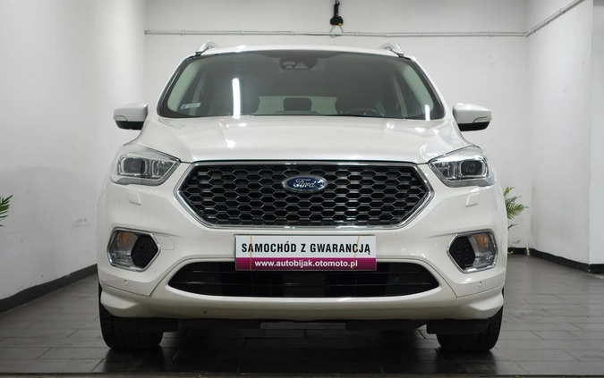 Ford Kuga cena 67900 przebieg: 189810, rok produkcji 2018 z Malbork małe 781